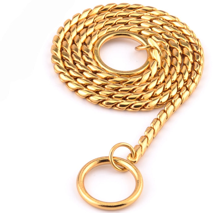 Gold Color Dog Chain