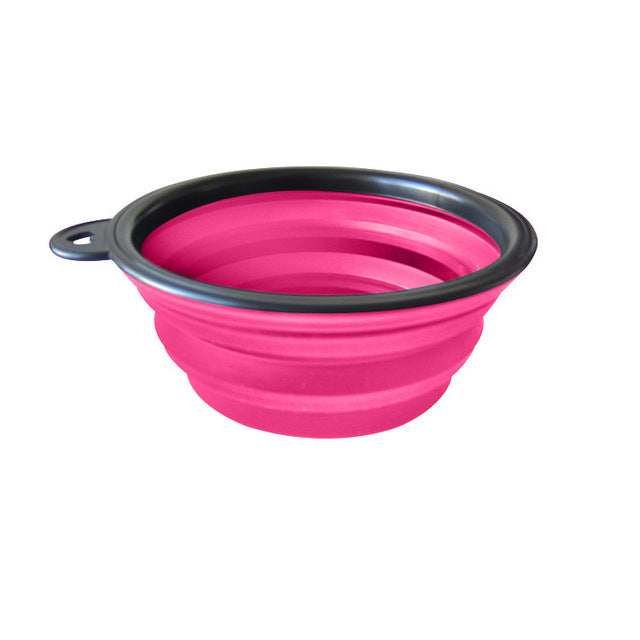 Portable Folding Silicone Dog Bowl