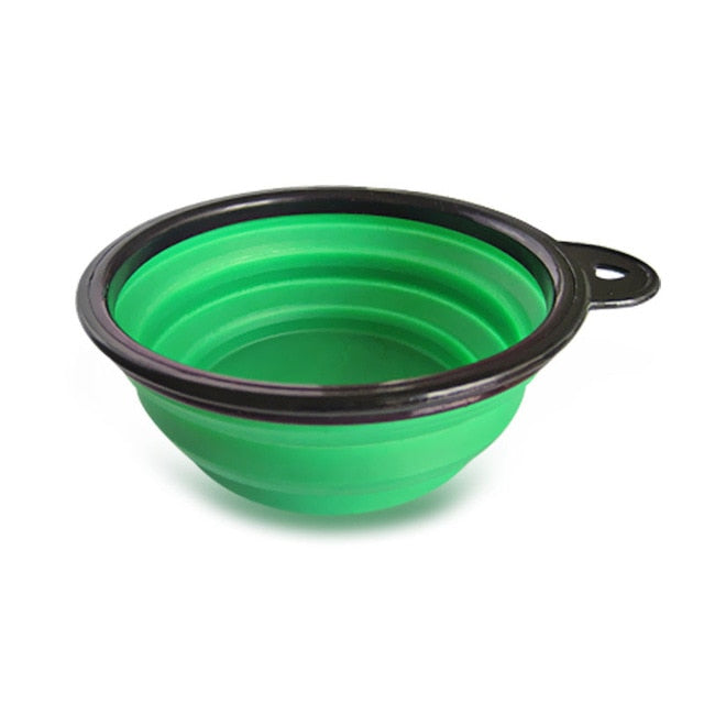 Portable Folding Silicone Dog Bowl